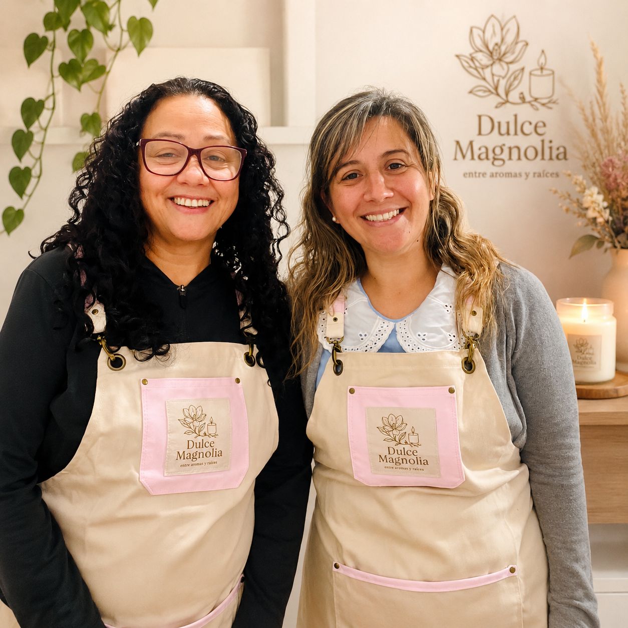 Isis y Iara, fundadoras de Dulce Magnolia